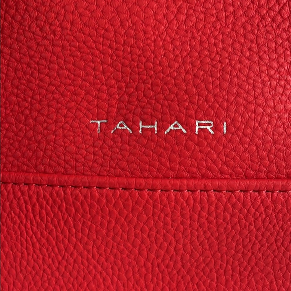 Red Tahari satchel - Picture 2 of 2